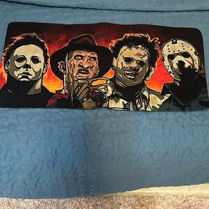 Horror Movie Character Desk  Mat / large mouse pad. NWT